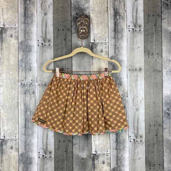 Matilda Jane Pecan Sandy Plaid Skort Size 6 - Picture 11 of 12